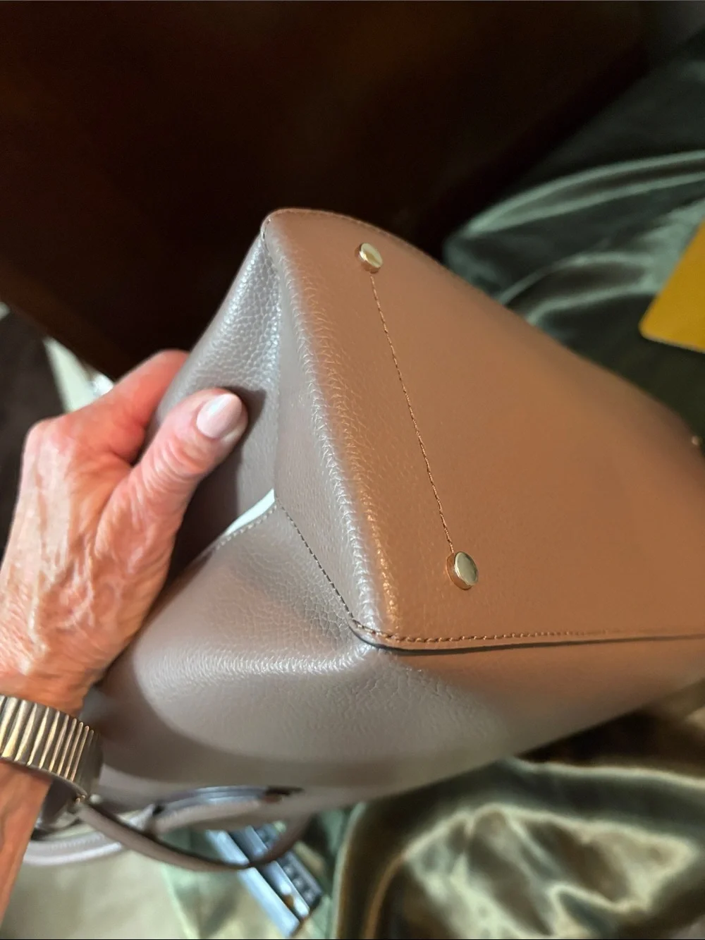 kate spade structured leather